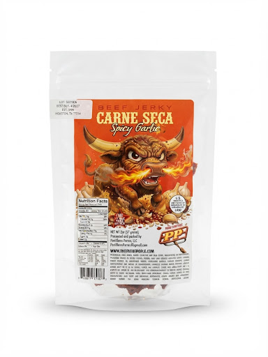 Parilleros Perros Spicy Garlic (Carne Seca)