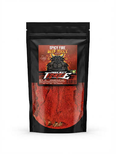 Spicy Fire Beef Jerky (Carne Seca)