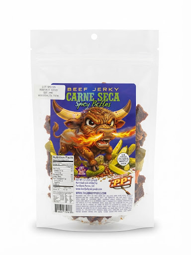 Parilleros Perros Spicy Pickles (Carne Seca)